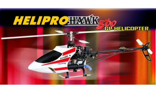 HeliPro Black Hawk 500 With Engine