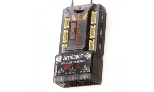 Spektrum AR10360T DSMX 10-Channel AS3X & SAFE Telemetry Receiver