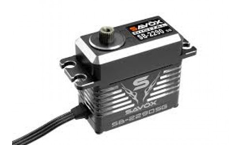 Savox SB-2290SG - Digital - High Voltage - Brushless Motor - Steel Gear