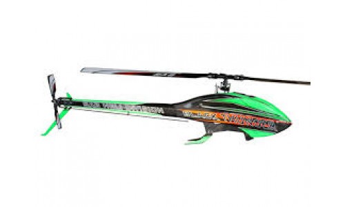 Goblin Black Thunder 700 Green/Carbon (With Thunderbolt Main & Tail ...